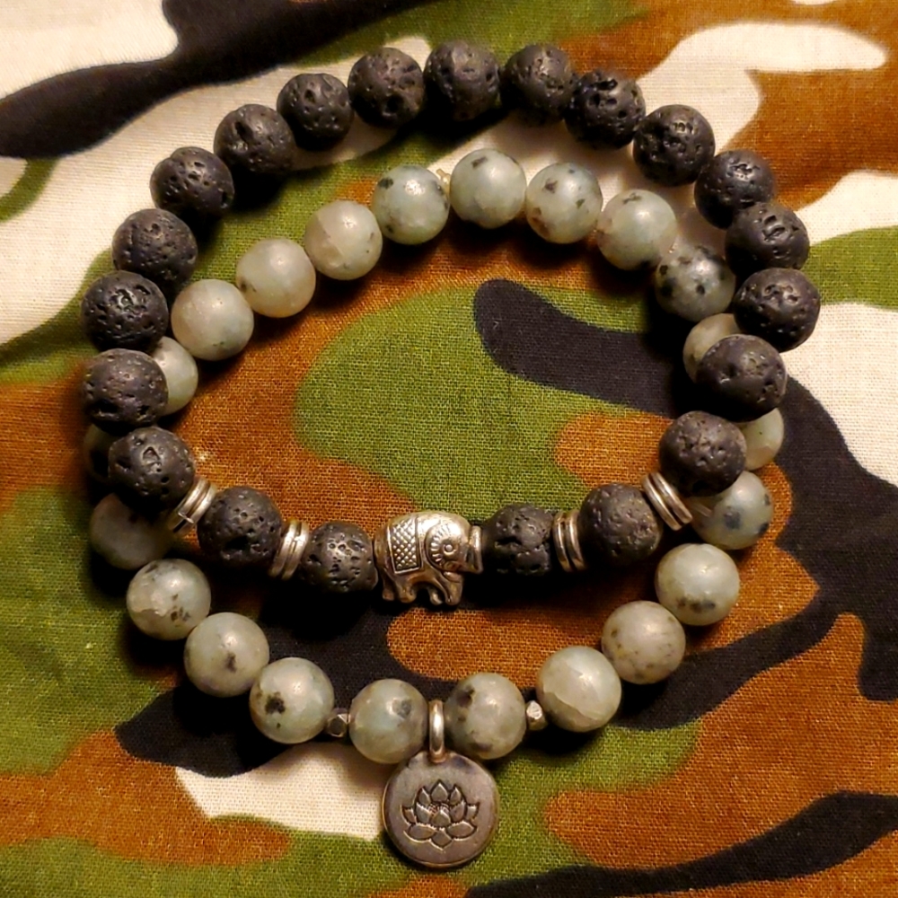 Natural stone bracelets